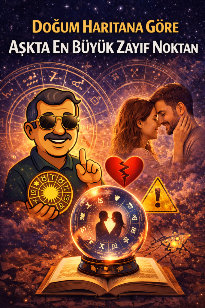 DOĞUM HARİTANA GÖRE AŞKTAN EN BÜYÜK ZAYIF NOKTAN