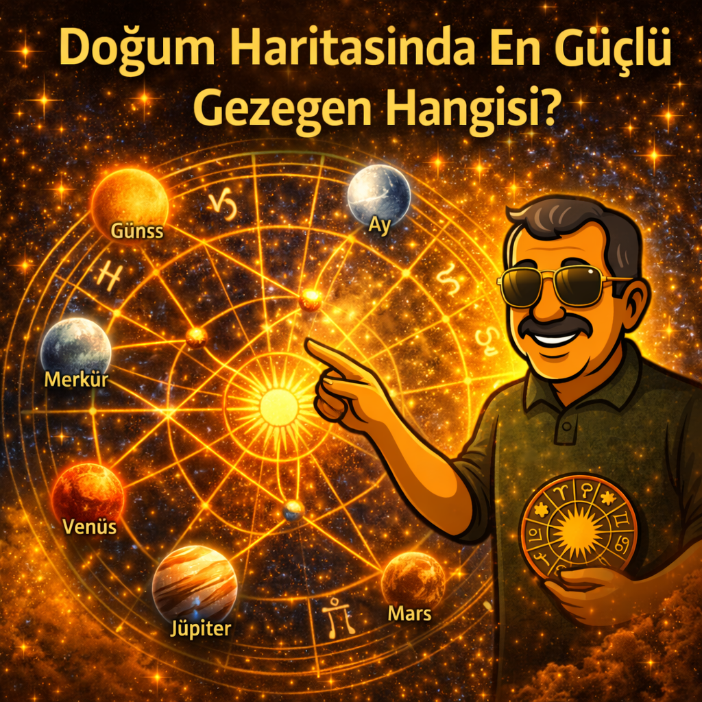 DOĞUM HARİTASININ EN GÜÇLÜ GEZEGENİ 