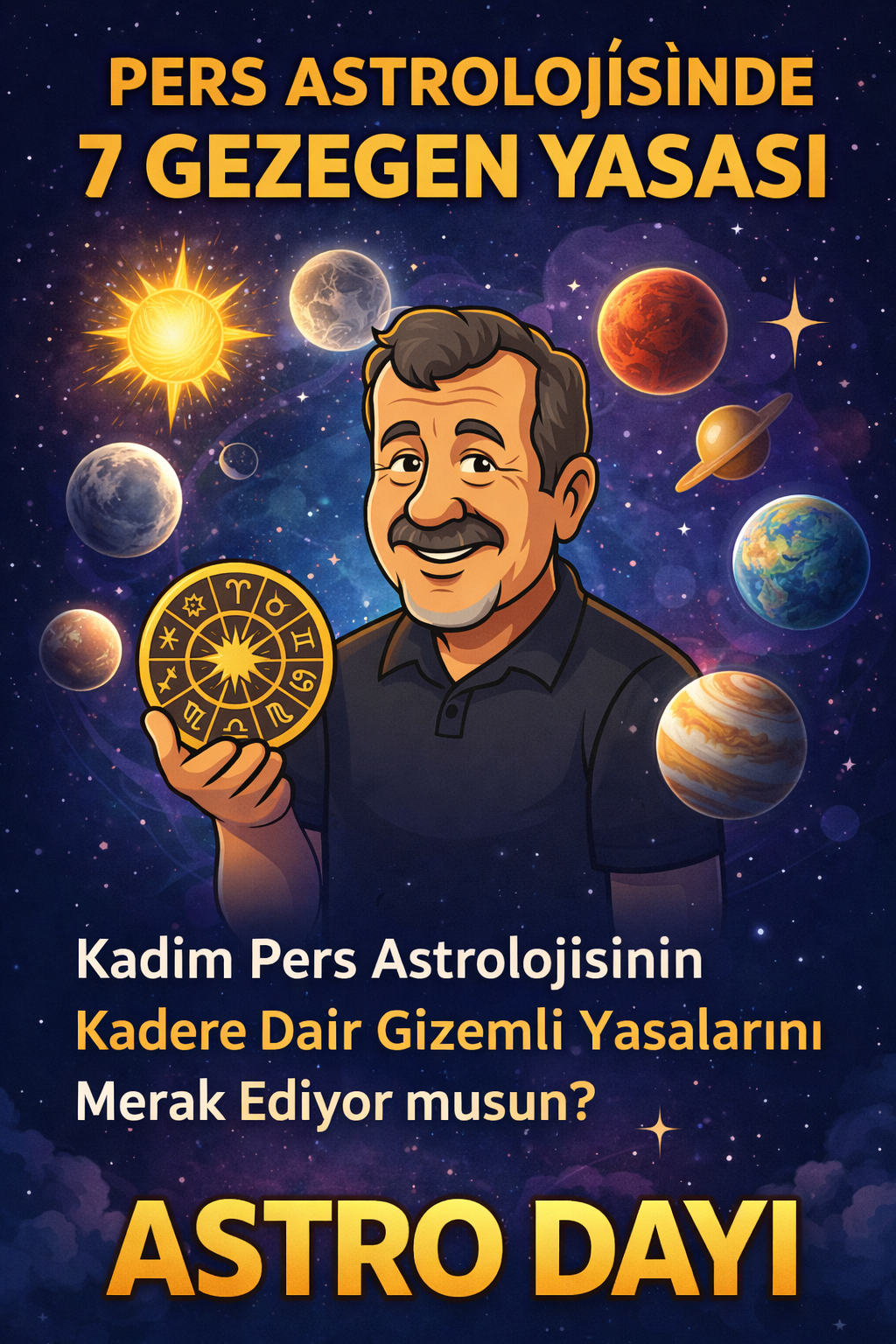 Pers Astrolojisinde 7 Gezegen Yasası