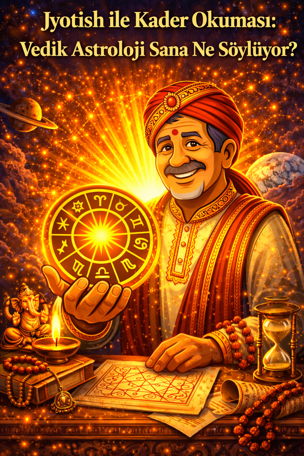 Jyotish ile Kader Okuması: Vedik Astroloji Sana Ne Söylüyor?