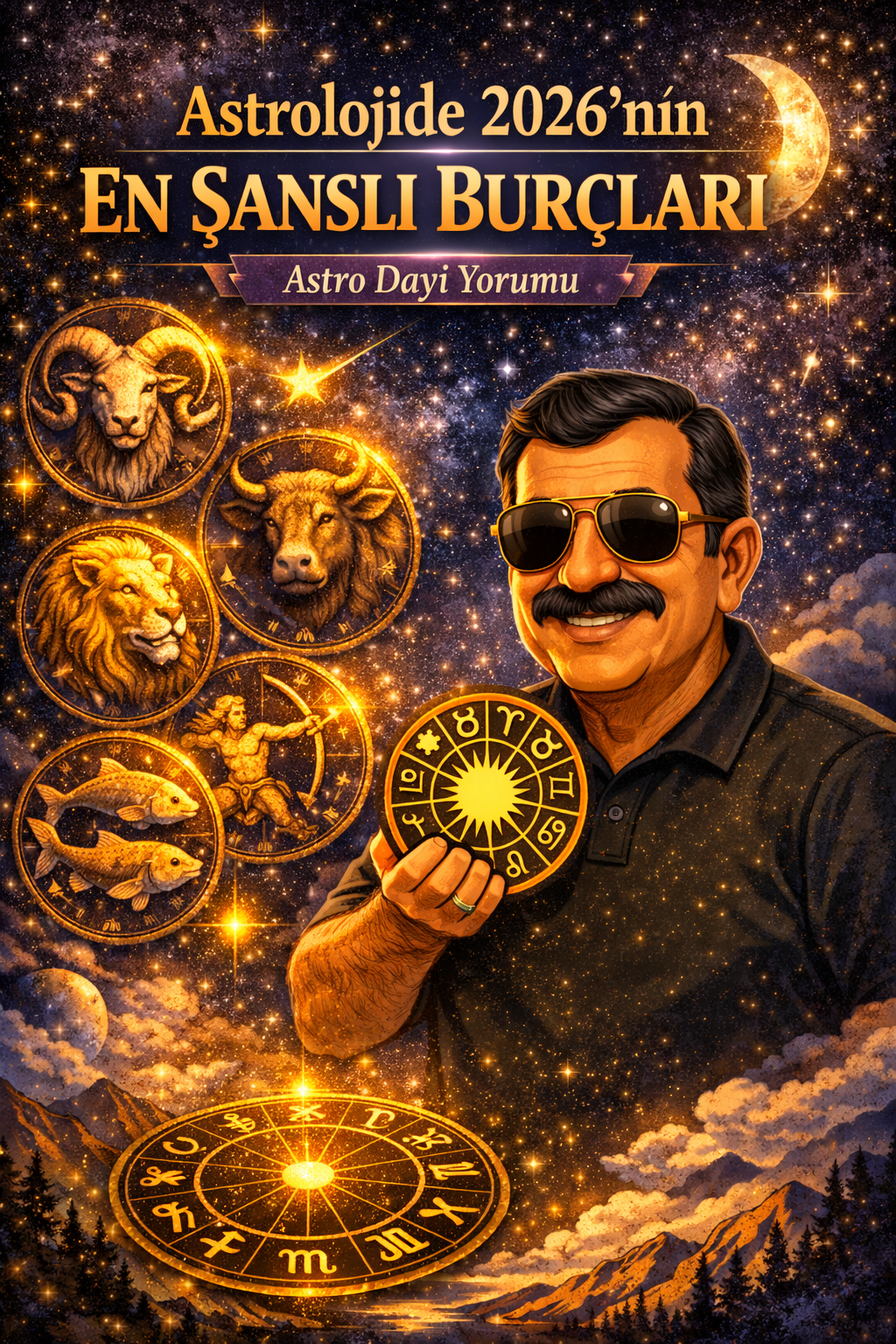 Astrolojide 2026’nın En Şanslı Burçları