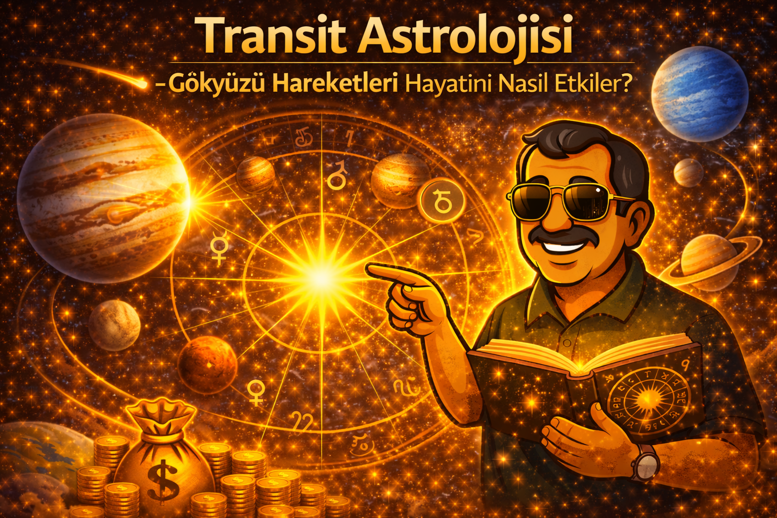 Transit Astrolojisi – Gezegenlerin Şu Anki Hareketlerinin Etkisi