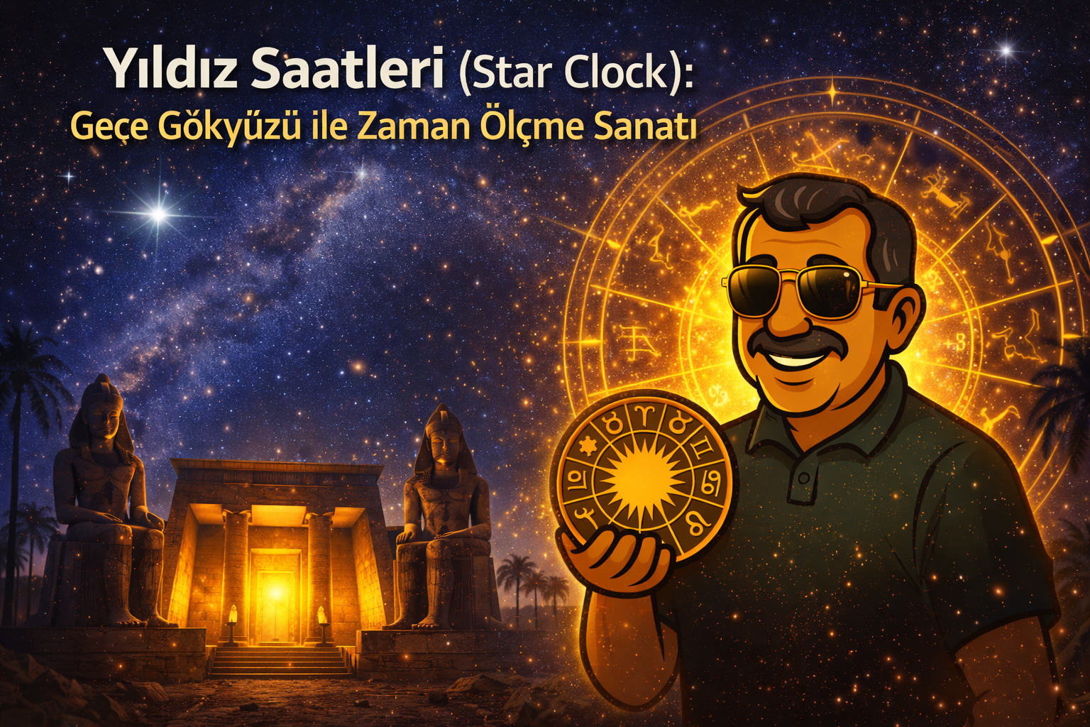 Yıldız Saatleri (Star Clock): Gece Gökyüzü ile Zaman Ölçme Sanatı